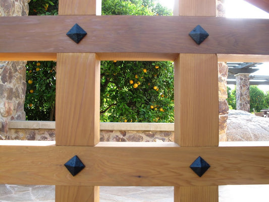 Timberline Blocky Lattice Gate