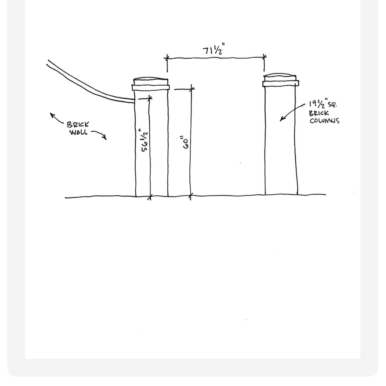 Custom design double swing garden gate