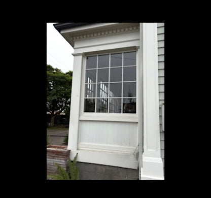 Two lattice panels, 52”H, 61.5” rough opening, 2” ground clearance, clear-grade Western Red Cedar, with hinges and jambs  💠