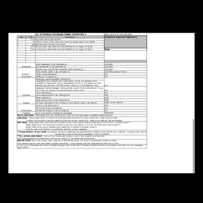 Duplicate of the previously designed, engineered, and built product, replicated to the specifications shown in the online images and shipped to the original delivery location, 7-8 weeks