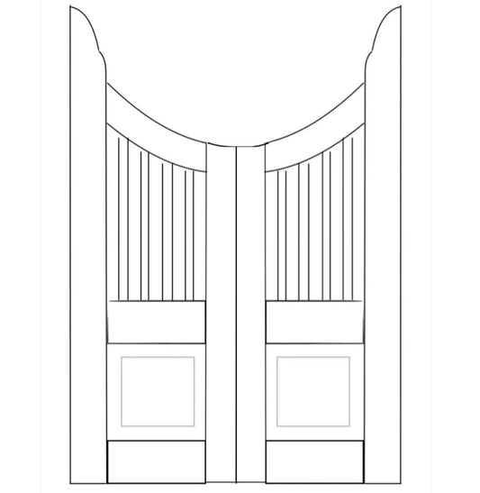 🔸  Windsor Double Swing Gate