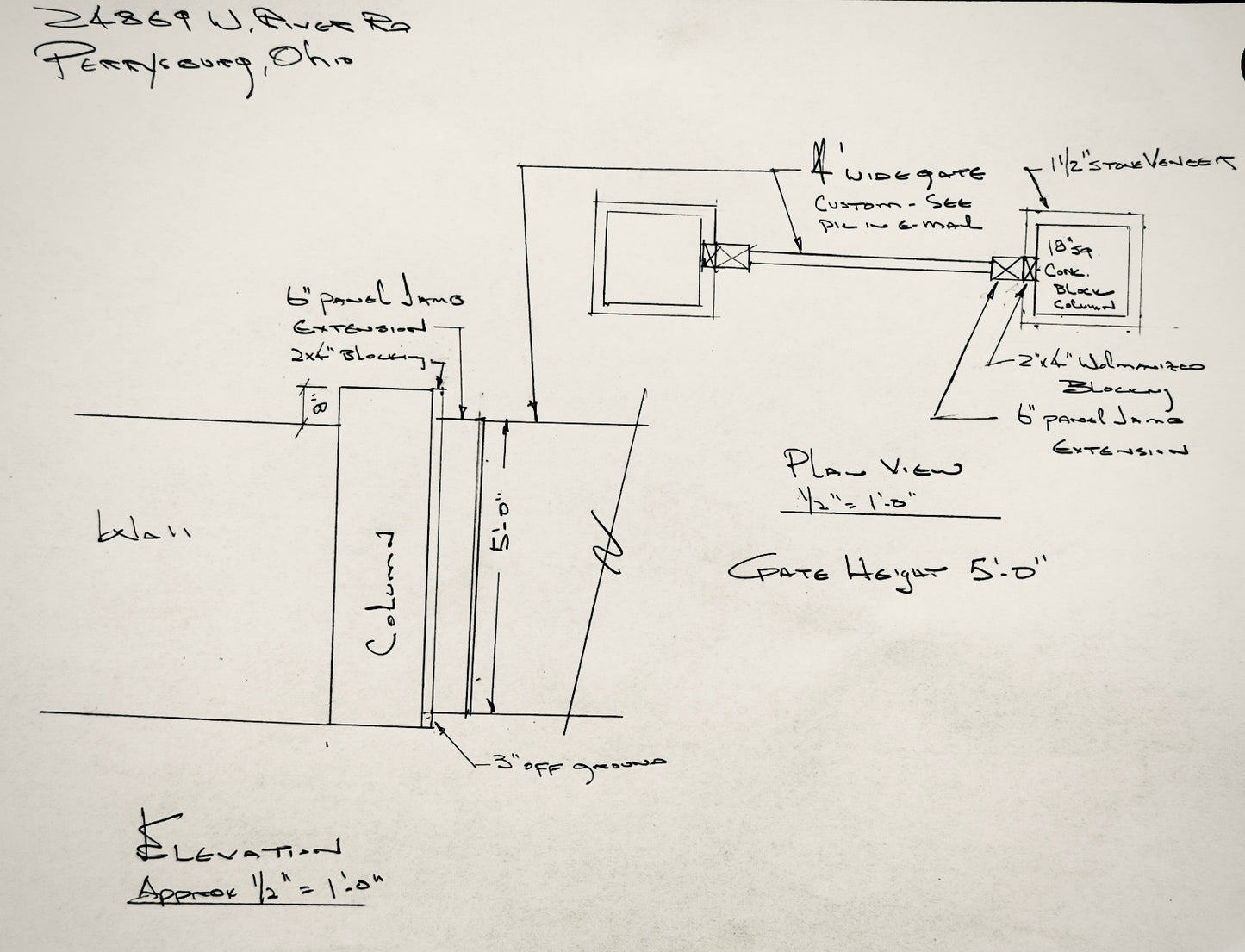 Custom Gate with 1-Inch Thick Lattice, Additional Mid-Stile 🔹