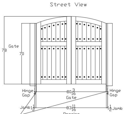 Signature Wood Gate Package (P121-AHS)