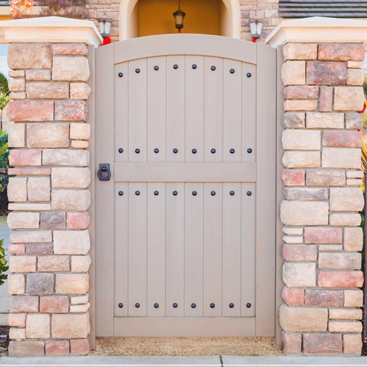 Hacienda Wood Gate Door Package