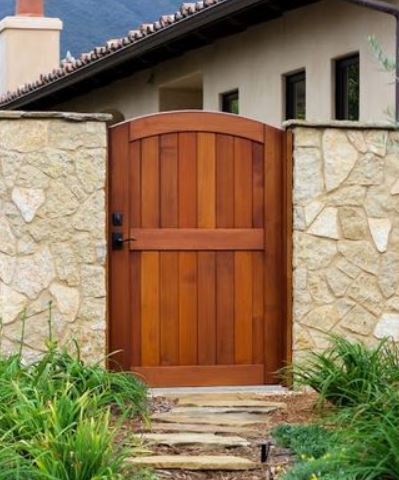 Signature Archtop Western Red Cedar Gates (Set of 10)