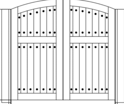 Double Swing FLATTOP Signature Gate (THO)