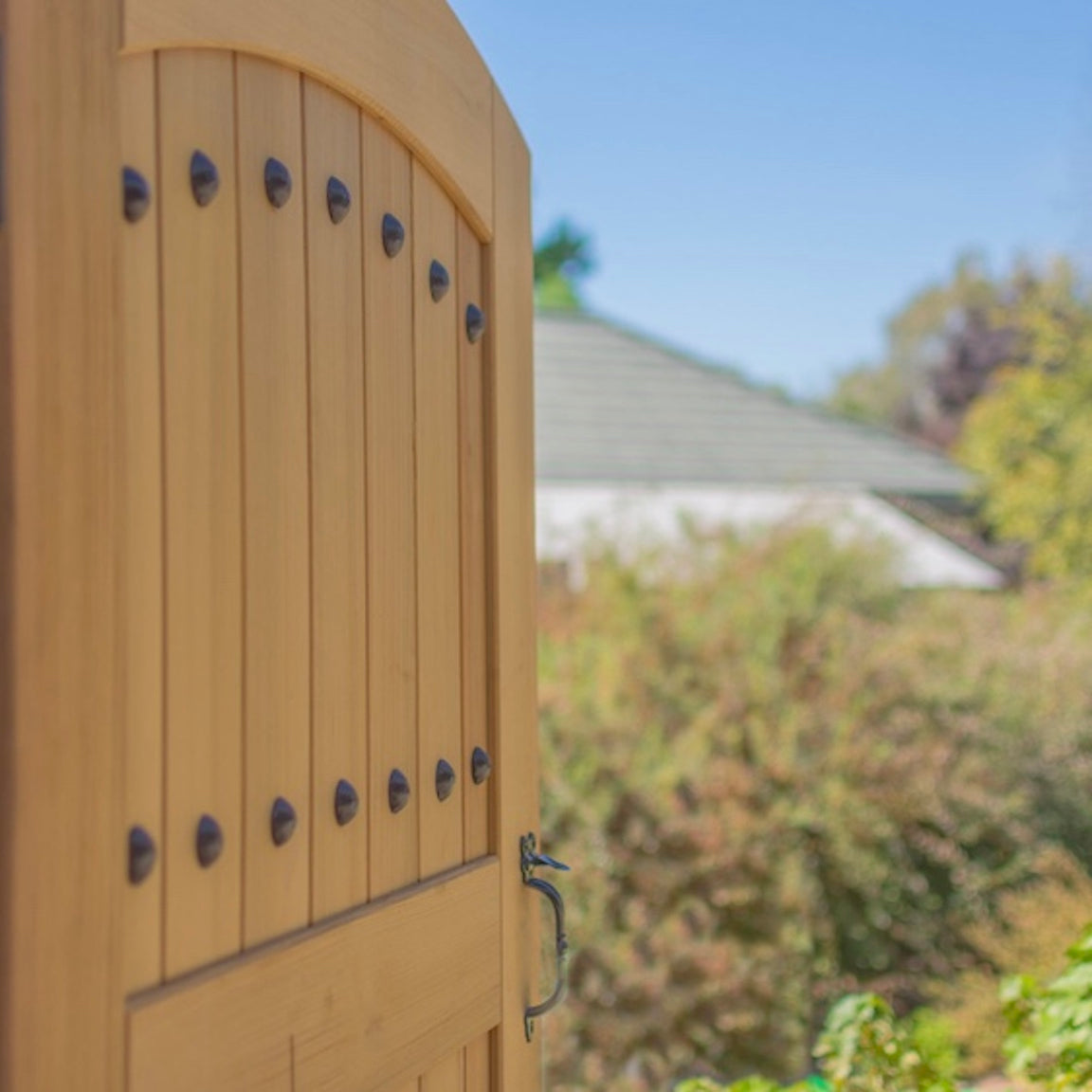 TWO Hacienda Wood Gate Door Panels (SUD)