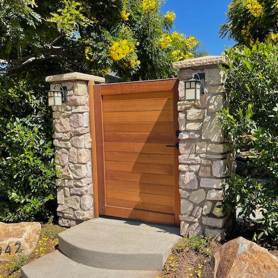 Moderna Wood Gate Door Package