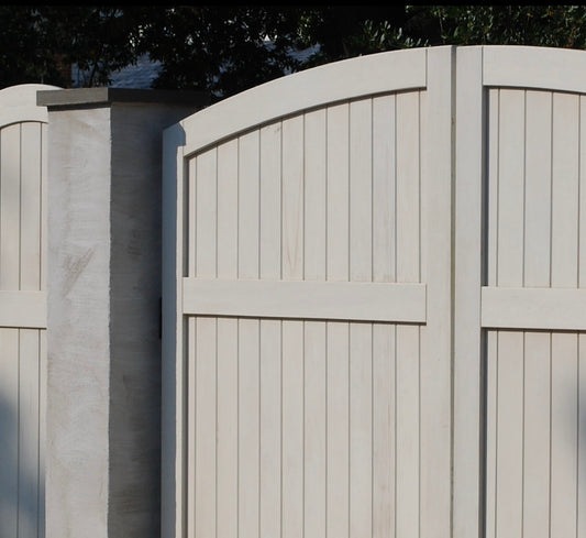 Signature Wood Driveway Gate